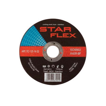 Řezný kotouč StarFlex 125x1x22mm
