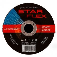 Brusný kotouč StarFlex 125x6x22mm
